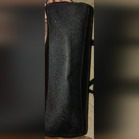 Coach Stanton EUC Black Leather Tote Bag - Picture 4 of 6